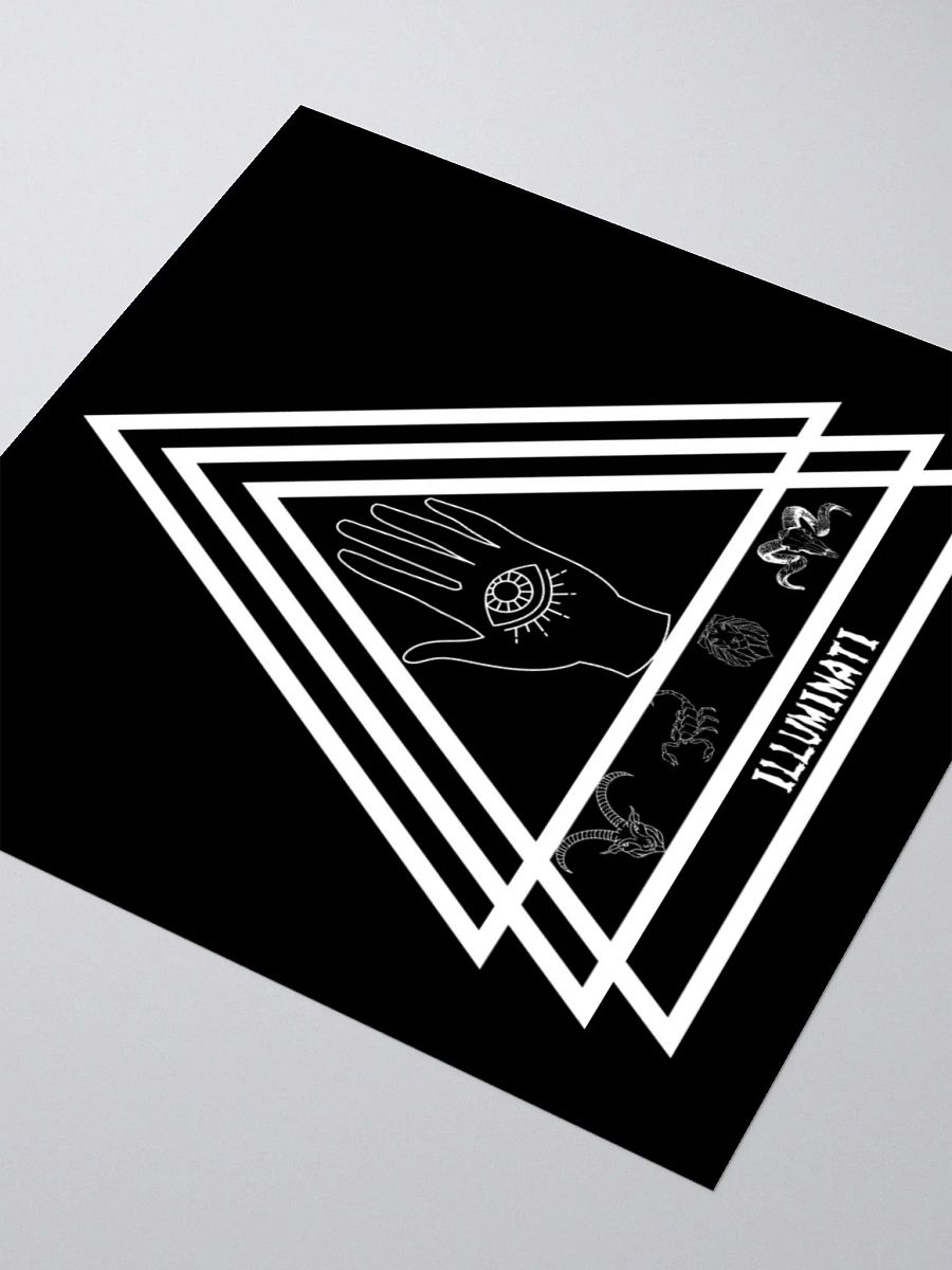 Illuminati Eye Kiss Cut Stickers product image (12)