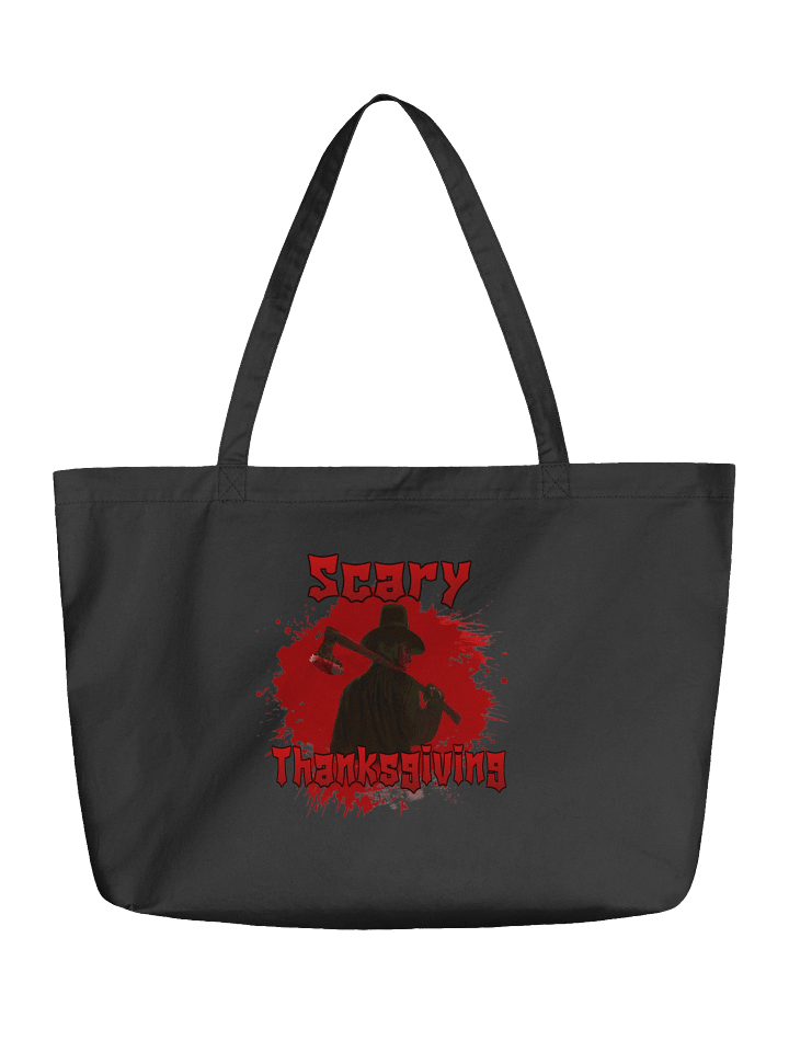 Horror-Themed Scary Thanksgiving Tote Bag product image (1)