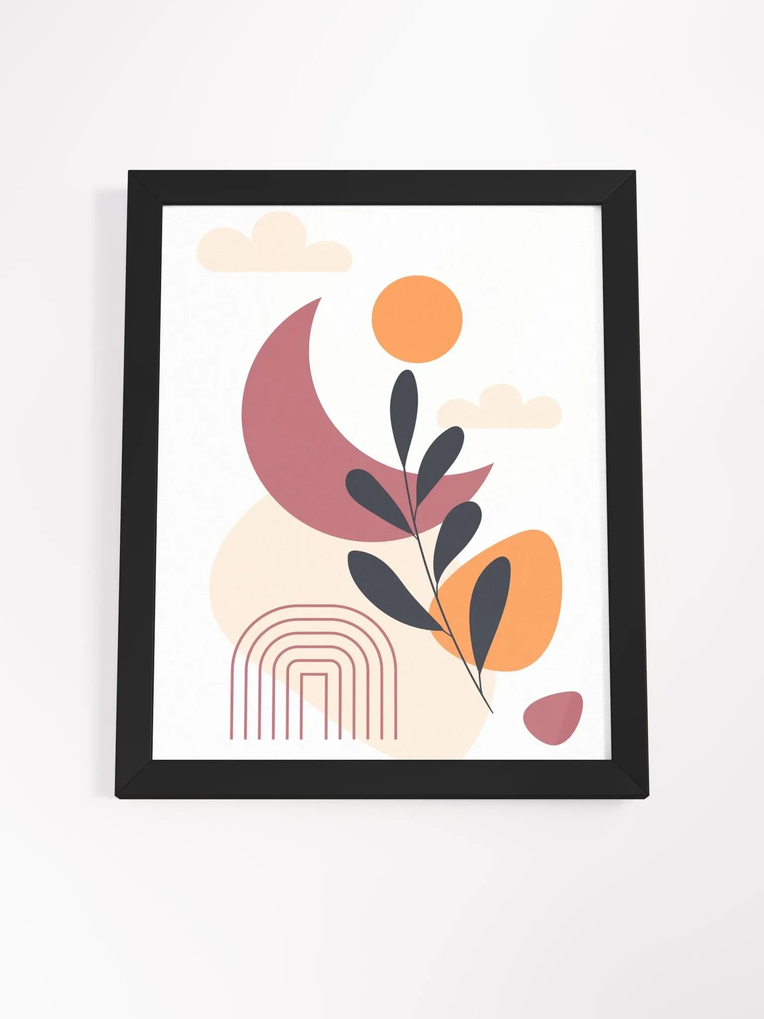 Harmonious Abstract Geometric Art Print product image (57)