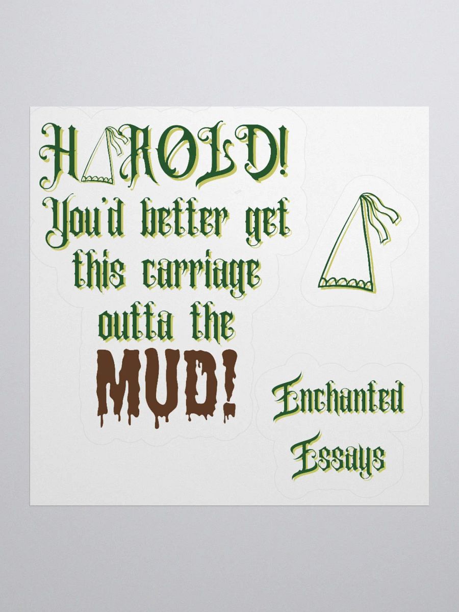 HAROLD Fairy Tale Vinyl Stickers product image (1)