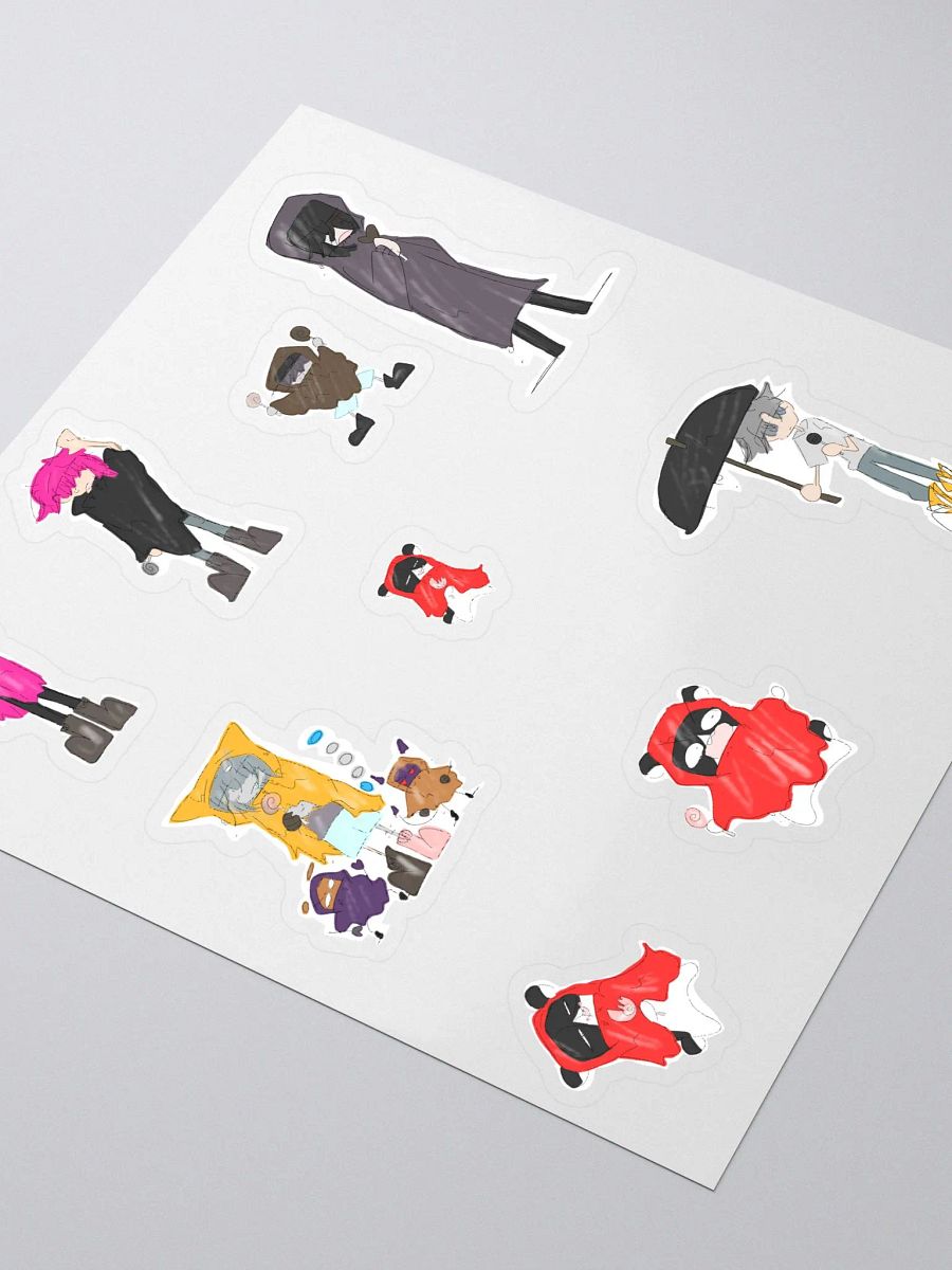 Moon Savers + Hampan and Ray stickers product image (3)