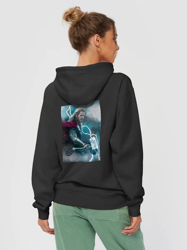 Thor Premium Unisex Pullover Hoodie [Backside Print] product image (1)