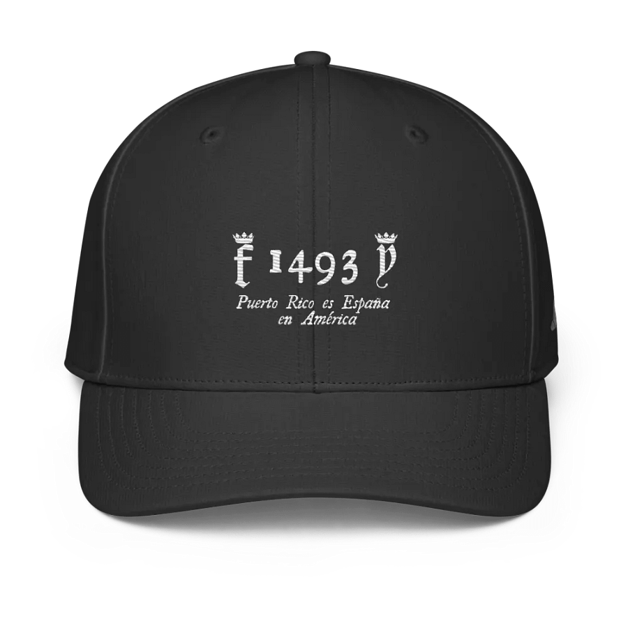 Gorra Adidas UPF (SPF 50) con letras bordadas - 1493 Puerto Rico es España en América product image (1)
