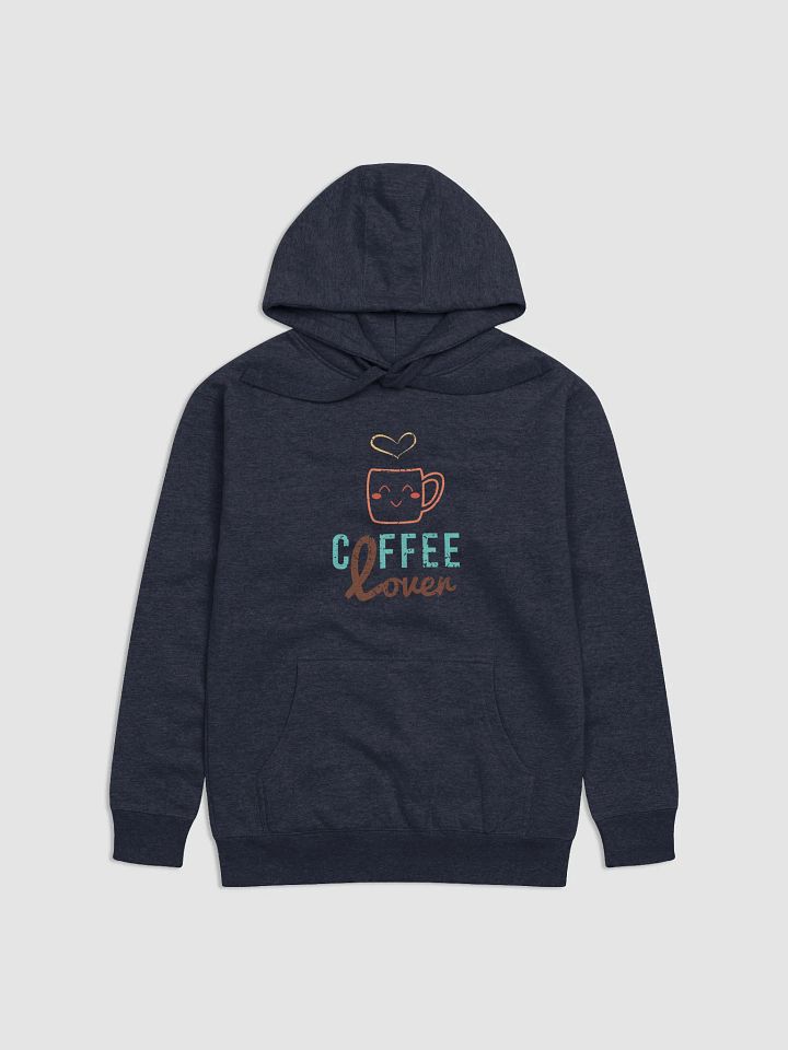 Coffee Lover Design Cotton Heritage Unisex Premium Hoodie product image (23)