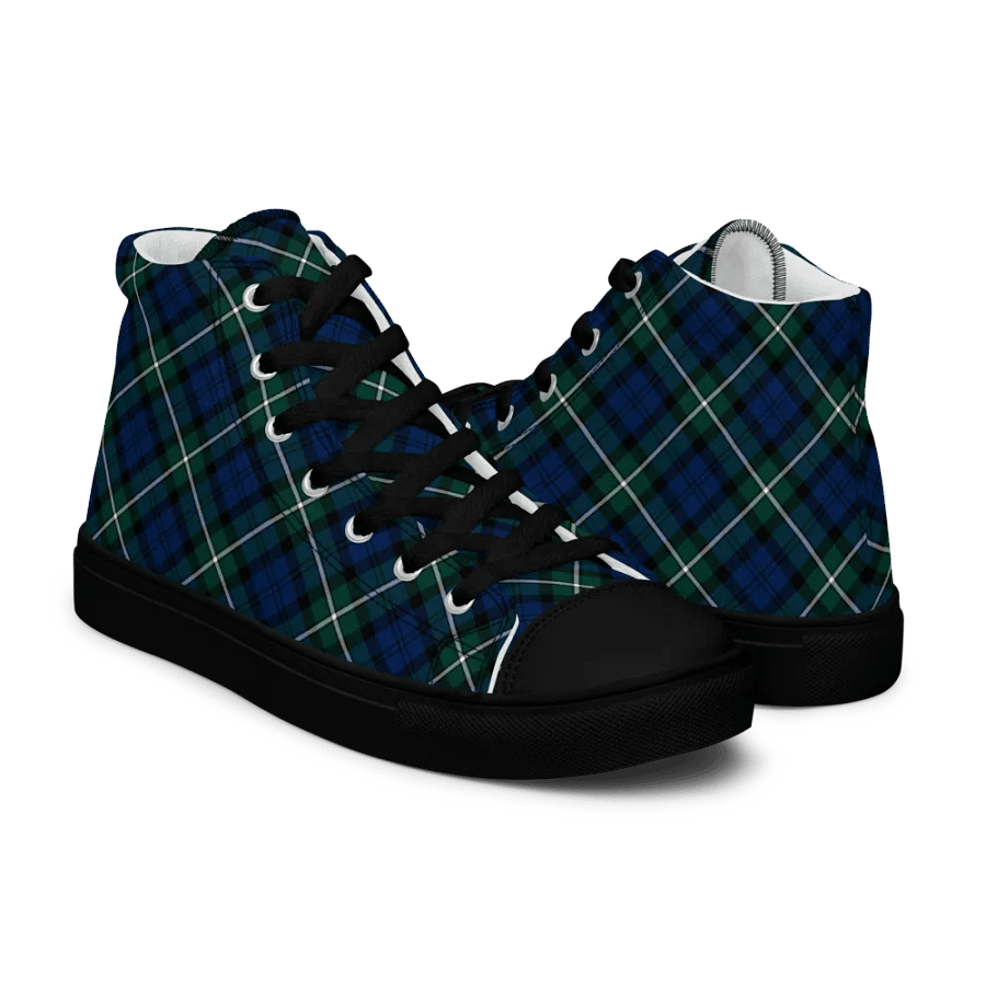 Forbes Tartan Men's High Top Shoes product image (7)