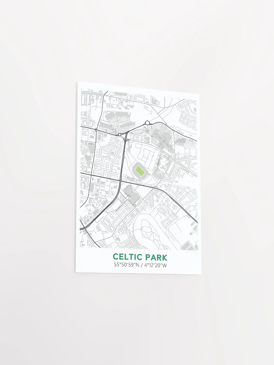 Celtic Park Map Design Poster product image (14)