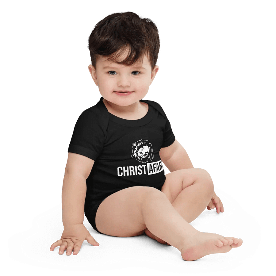 Christafari Logo Baby Onesie product image (5)