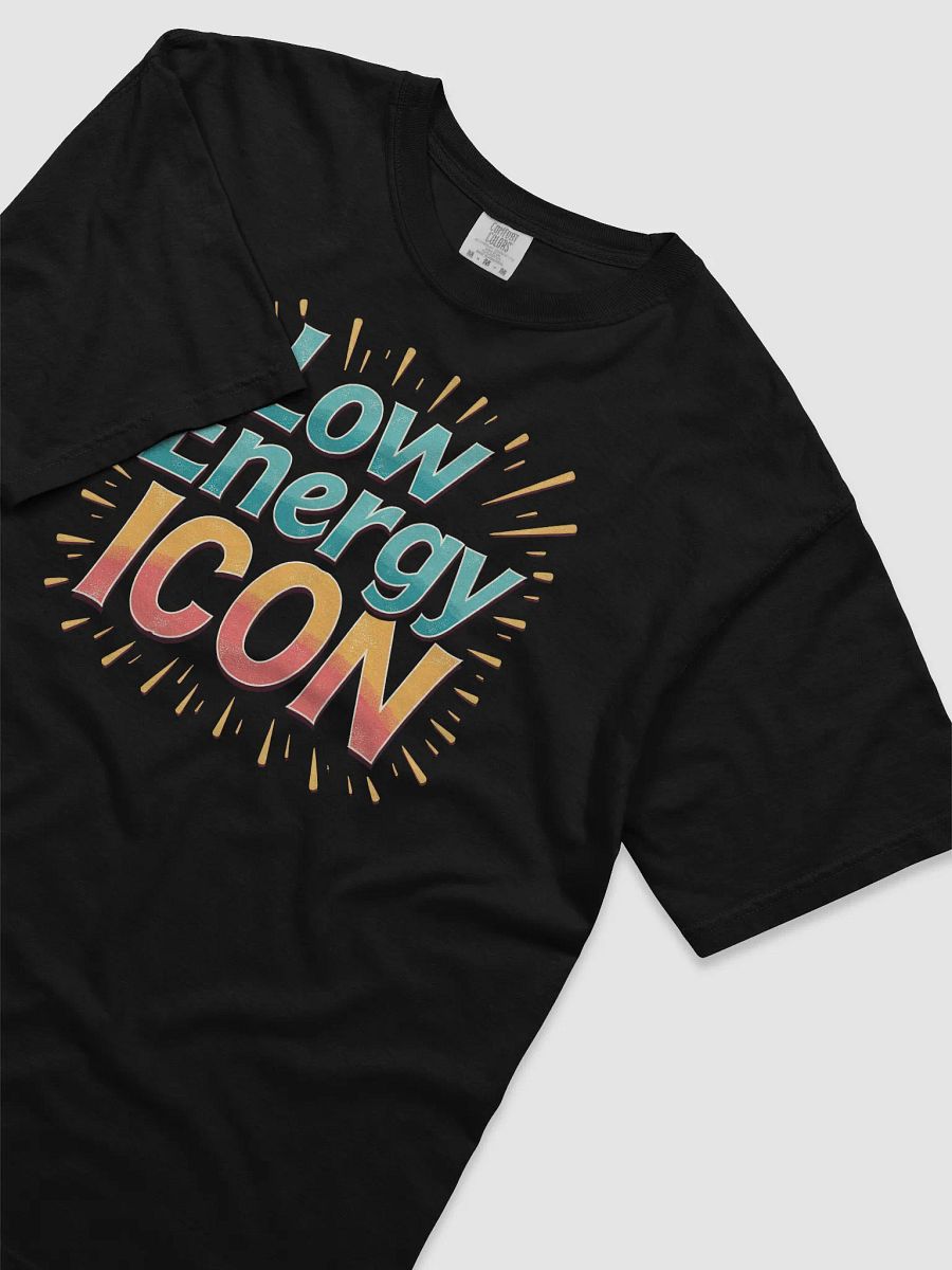 Energetic Low Energy Icon T-Shirt product image (3)
