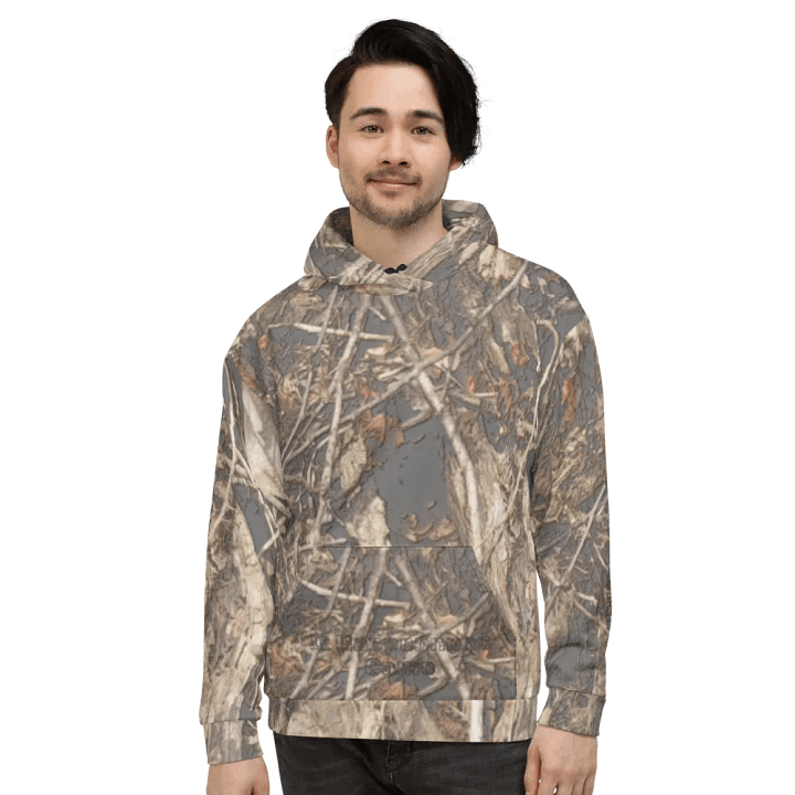 Recycled Unisex Hoodie - Dead Split - It Happennnns Camo product image (2)