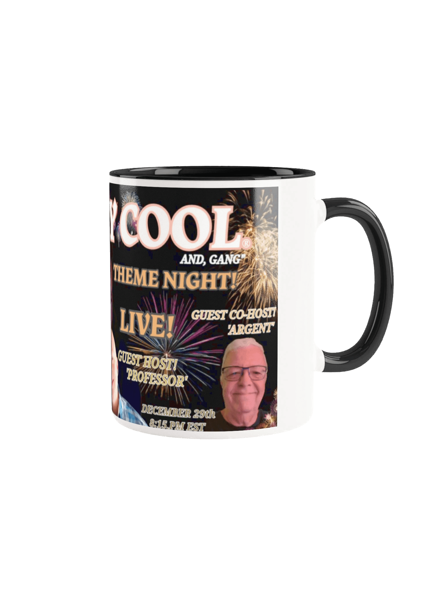 New Year's Theme Night Ceramic Mug product image (1)