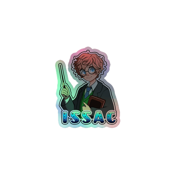 Issac - Holo sticker product image (1)