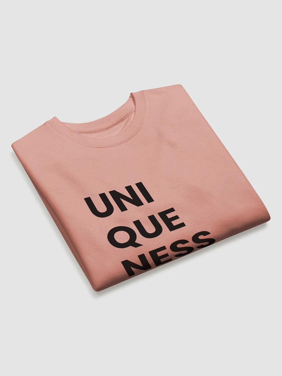 UNIQUENESS Comfort Premium Unisex Sweatshirt product image (3)