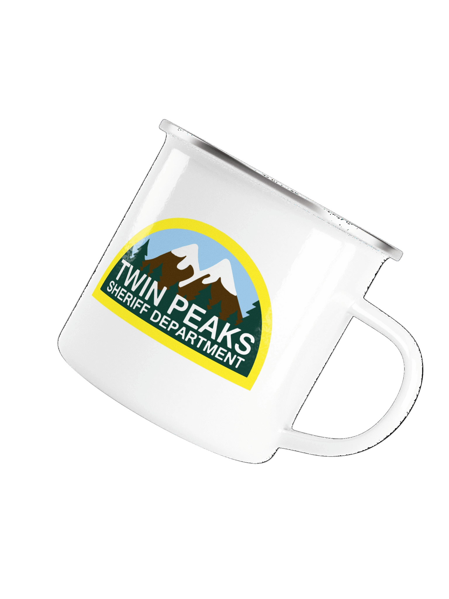 SHERIFF ENAMEL MUG product image (5)