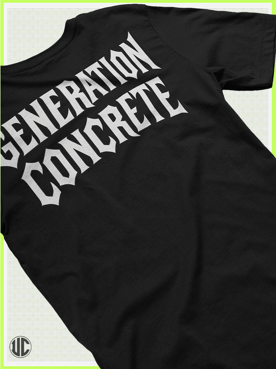 Gen X Skate T-Shirt – Old School Skater Tee | Generation Concrete by UnkoCon product image (4)