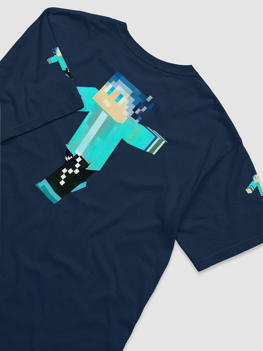 👕 Kelfurios750 Pixel Blue Gamer T-shirt product image (4)