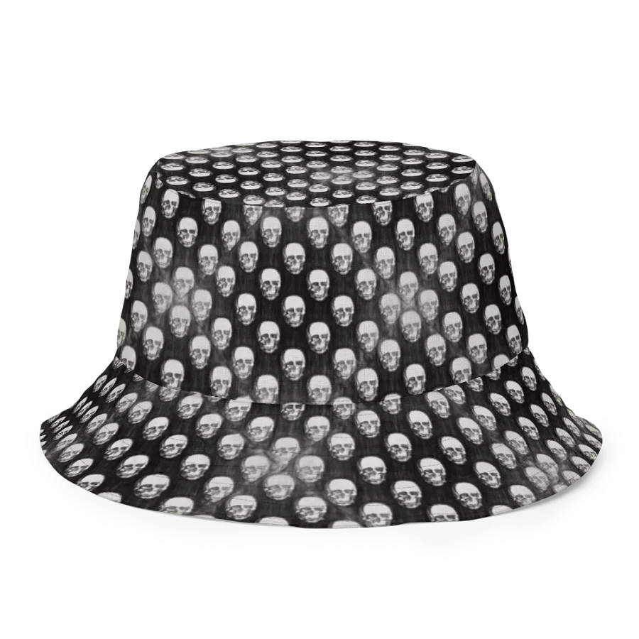 Skulls and Flames Buckethat product image (2)