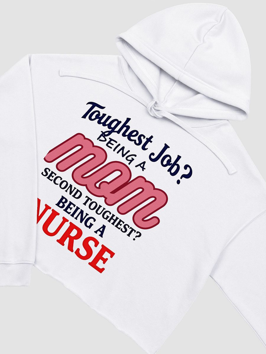 Mom & Nurse Tribute Crop Hoodie product image (16)