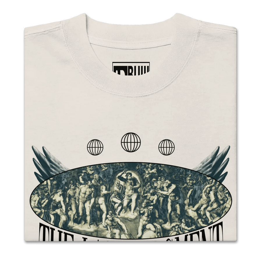 Judgment Day - BUIII Remix Premium Oversized Faded T-Shirt product image (2)