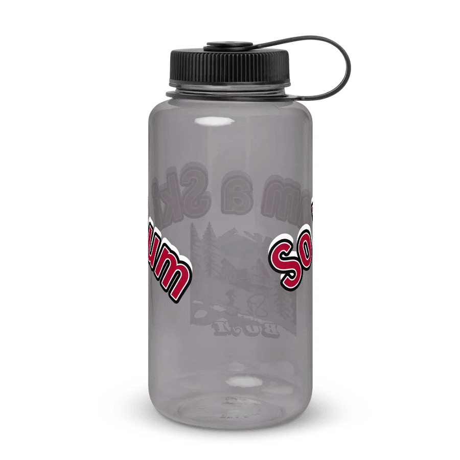 Mountain Skibum Wide Mouth Water Bottle product image (2)