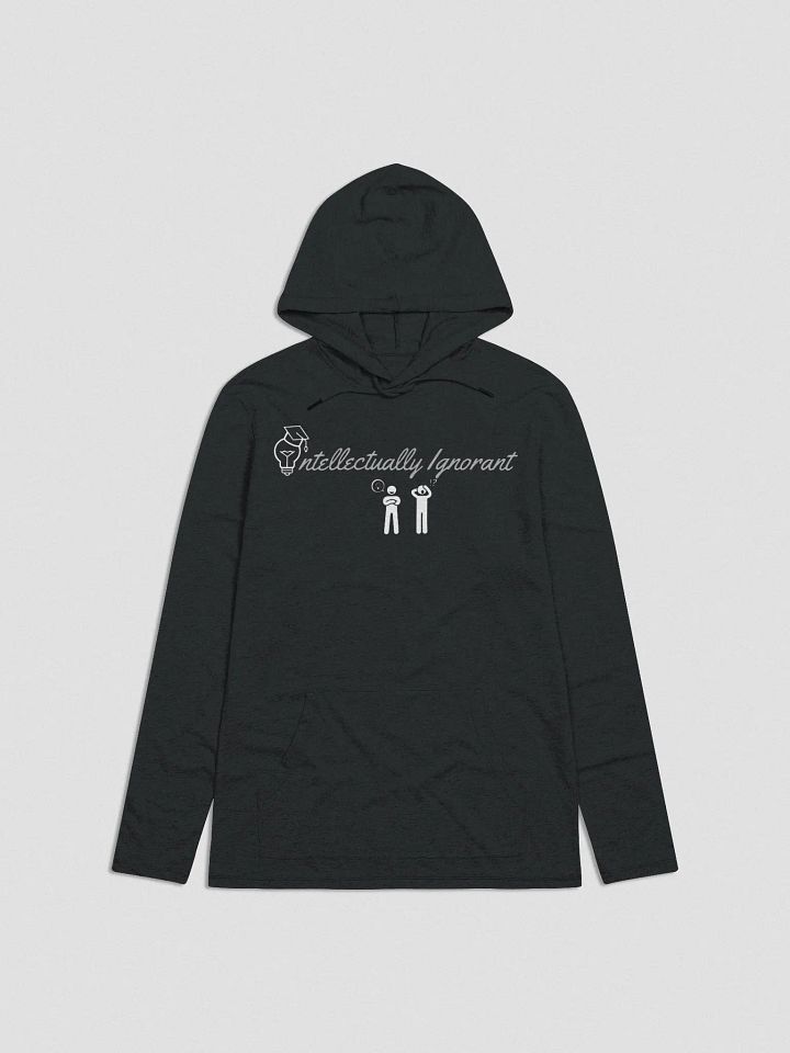 Women's Grey scale Intellectually Ignorant District lightweight Hoodie product image (1)