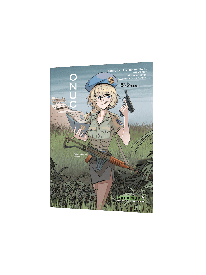 Swedish ONUC Peacekeeper Girl Ingrid Andersson product image (11)