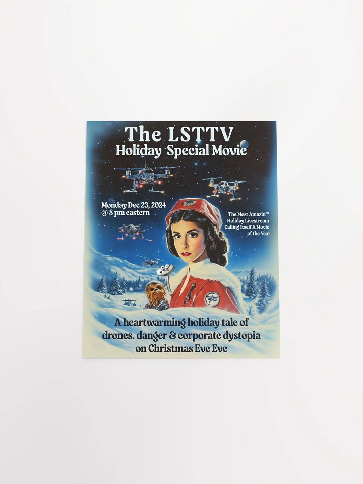 Limited Edition LSTTV Christmas Holiday Special Movie Poster 8x10 product image (1)