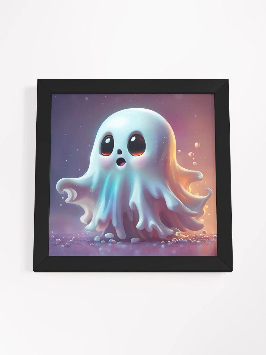 Framed Cute Ghost Poster product image (4)