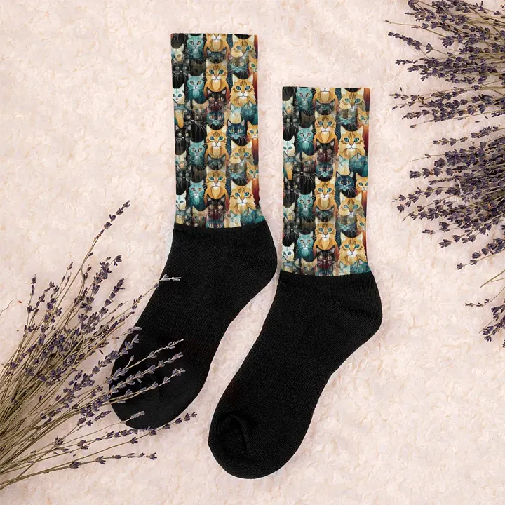 Katz Katz Katz Black Foot Socks product image (2)