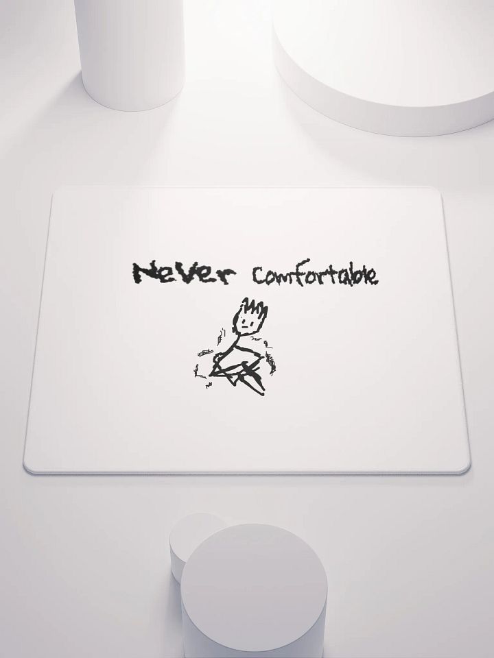 NEVER COMFORTABLE MOUSE PAD - V.1 product image (1)