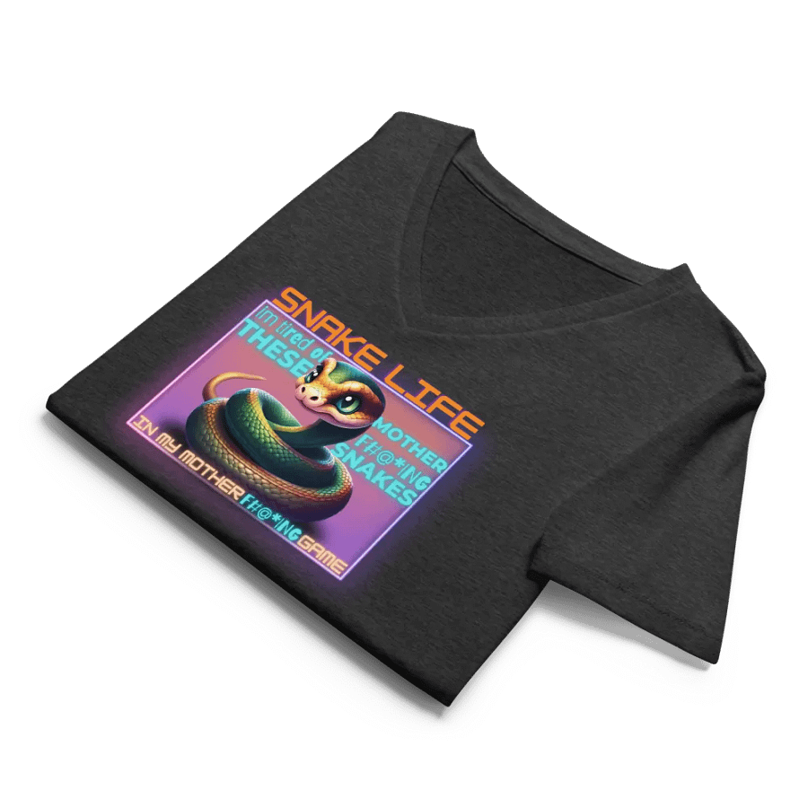 snake life v neck t shirt product image (35)