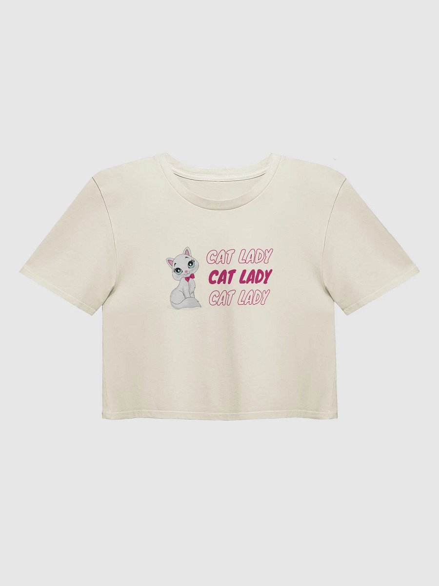 Cat Lady Vibes Crop Top product image (5)