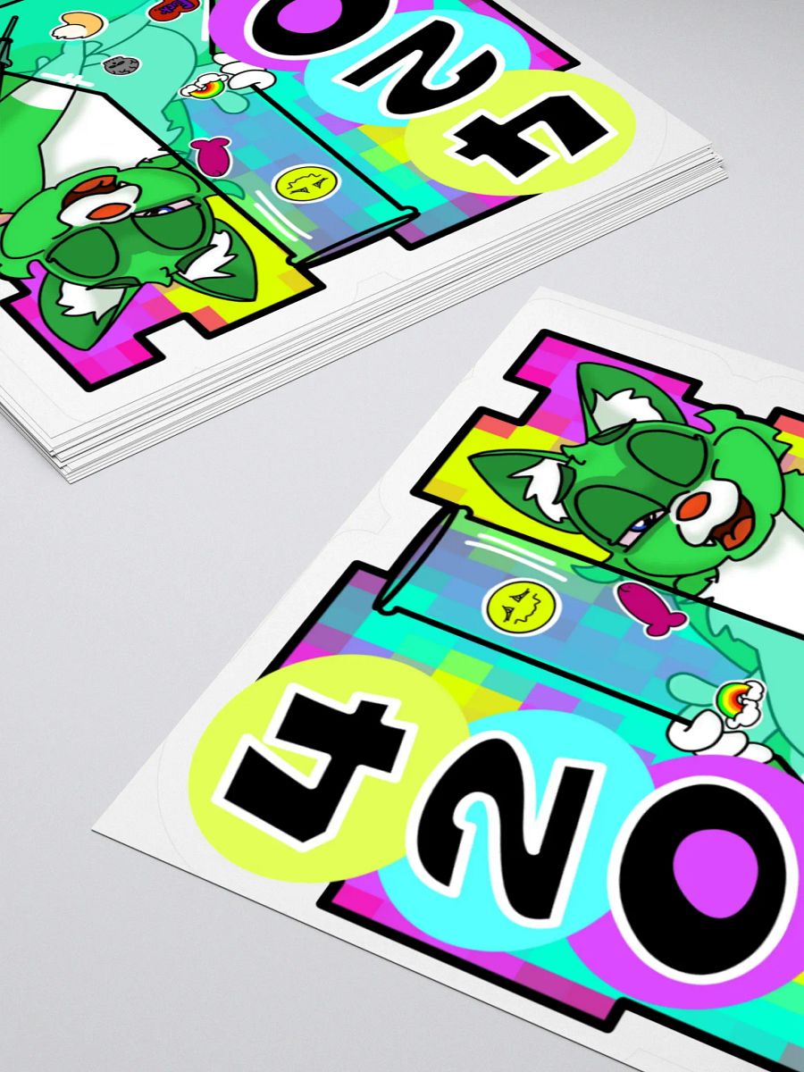 d20 Bong Pinup 2025 Sticker product image (12)