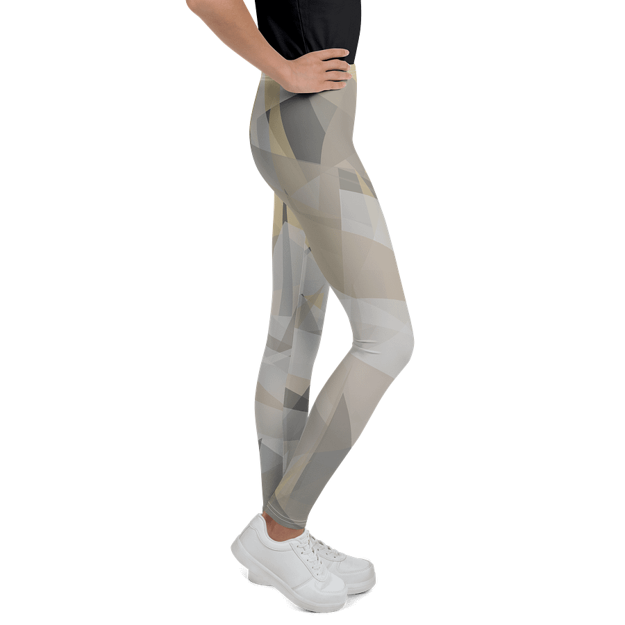 Geometric Mosaic Youth Leggings product image (4)