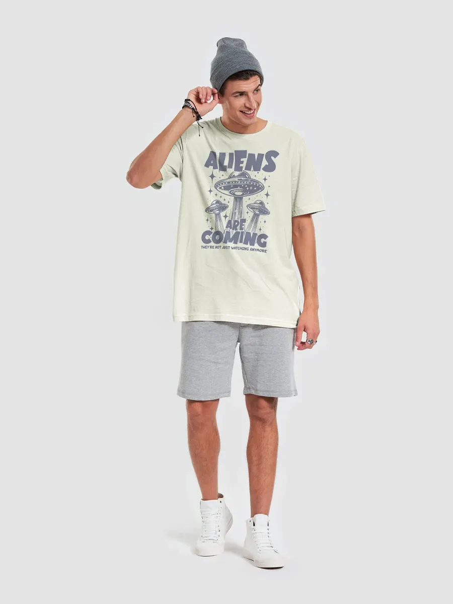 Aliens Are Coming Retro Edition | Unisex Bella+Canvas Supersoft T-Shirt product image (2)
