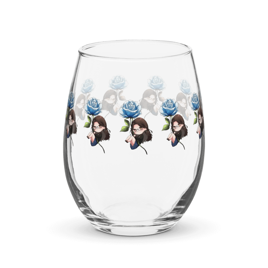 Whovie Rose Stemless Wine Glass product image (1)