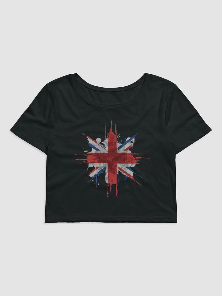 Womens Explosive Union Jack Crop product image (1)