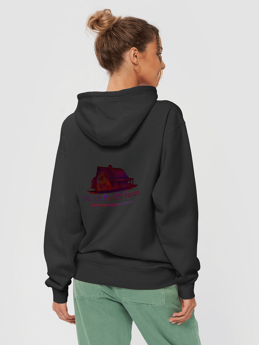Bauer Family Farms Barn Illustration Premium Hoodie product image (4)