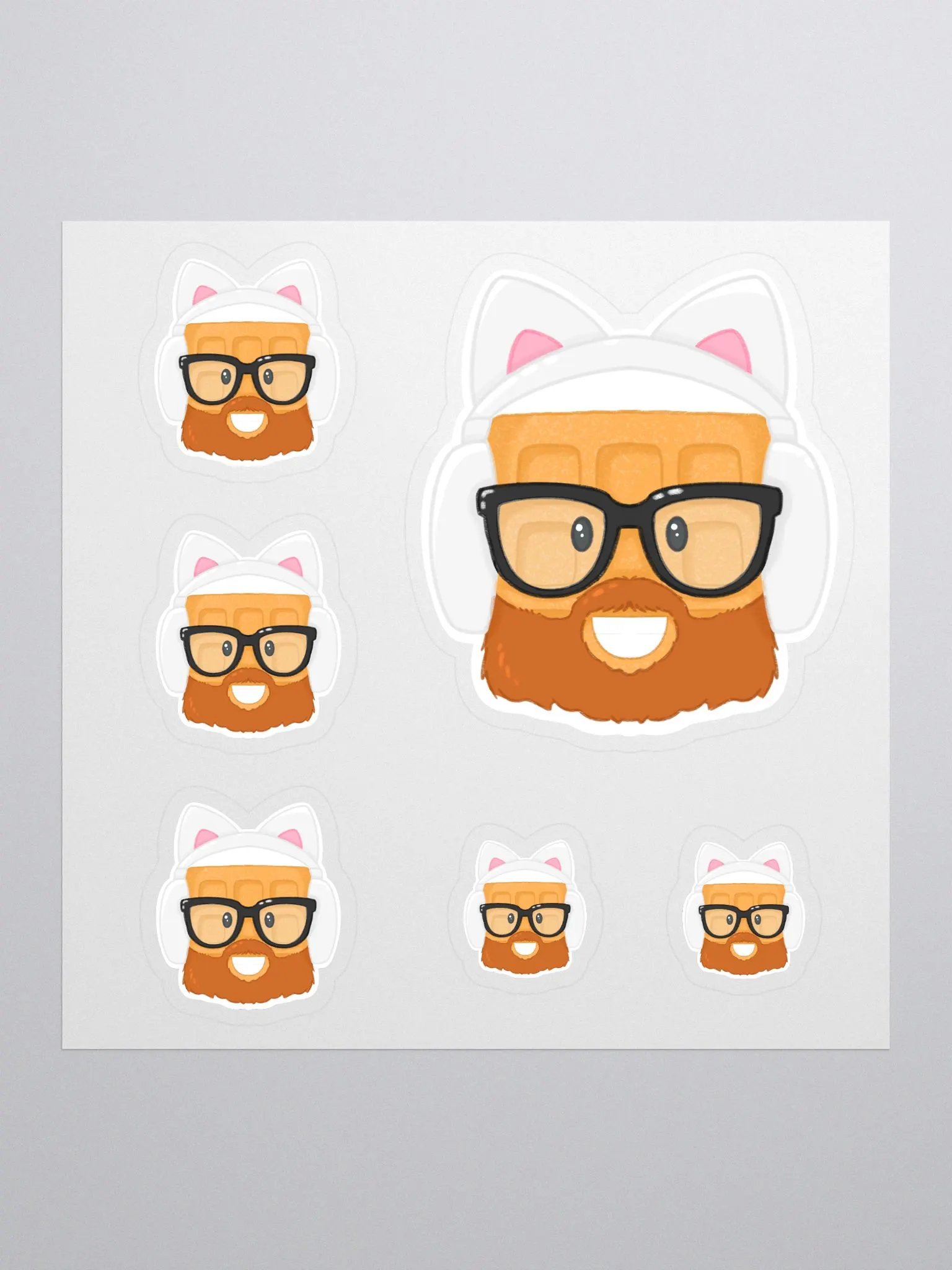 Waffle Wick Sticker Collection product image (1)