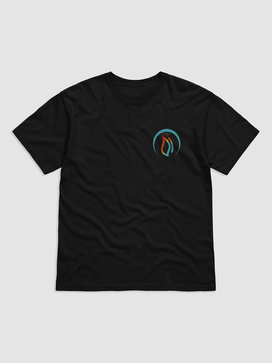 Midnight Comfort: Black Garment-Dyed T-Shirt product image (5)