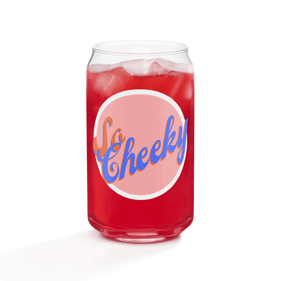 So Cheeky - Can-Shaped Glass product image (7)