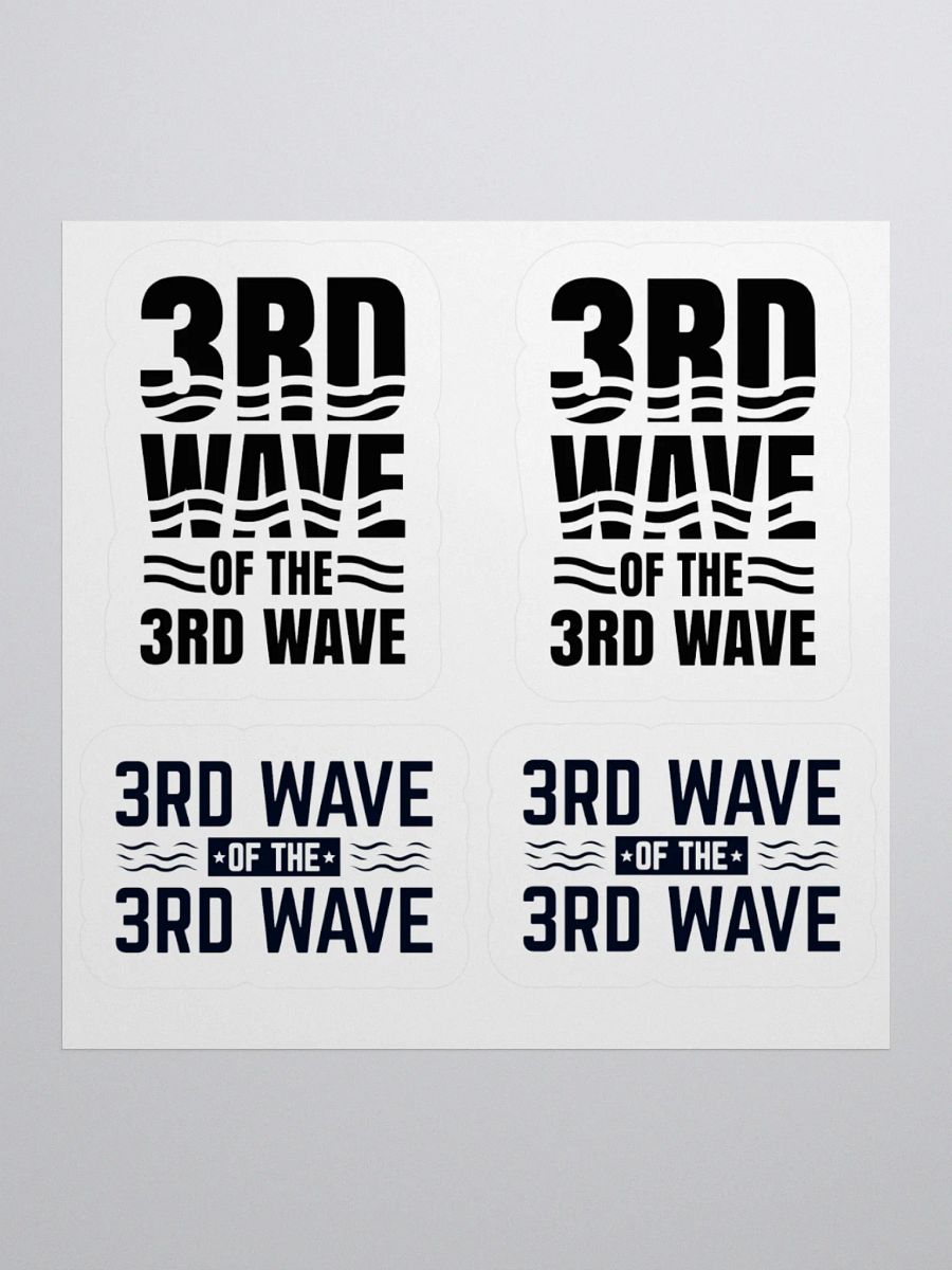 3rd Wave Of The 3rd Wave Stickers (#2) product image (3)