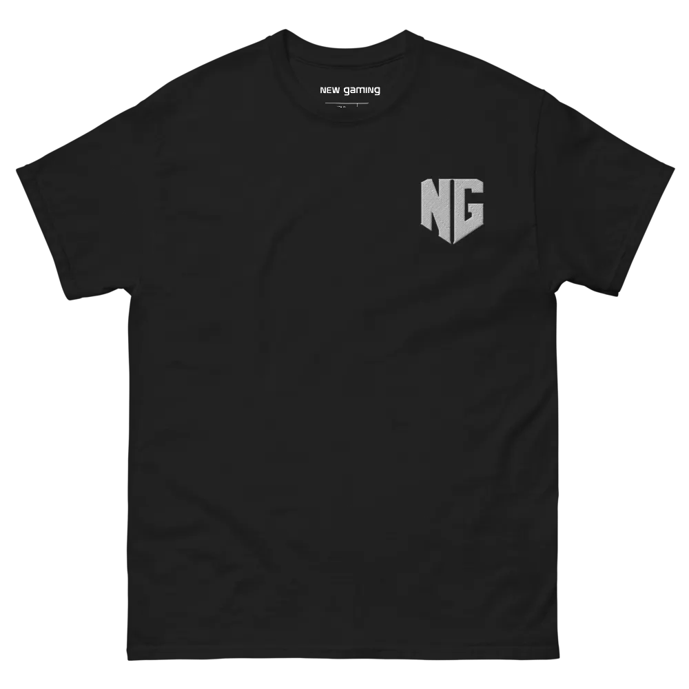 N.E.W. Gaming Shirt - White Logo (Embroidered) product image (1)