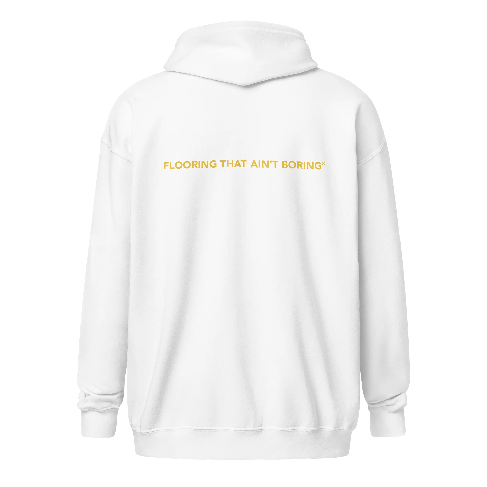 Unisex DCTUK Gold Logo Zip Hoodie product image (2)