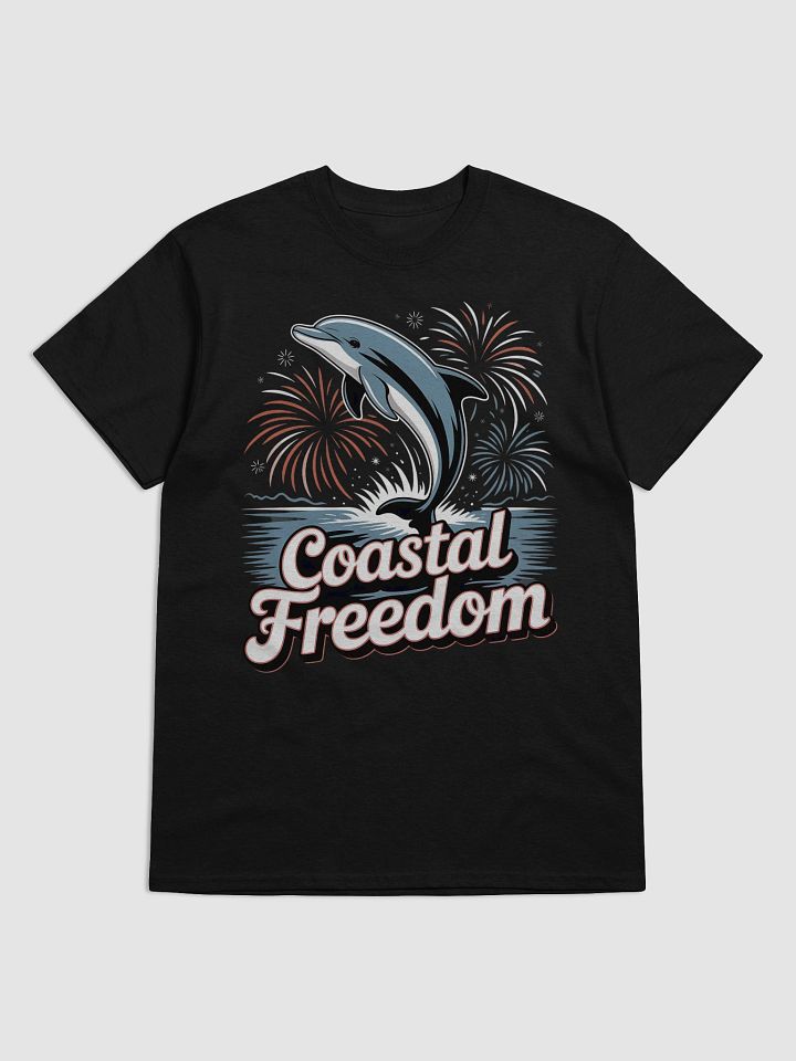 Coastal Freedom Dolphin Tee product image (3)
