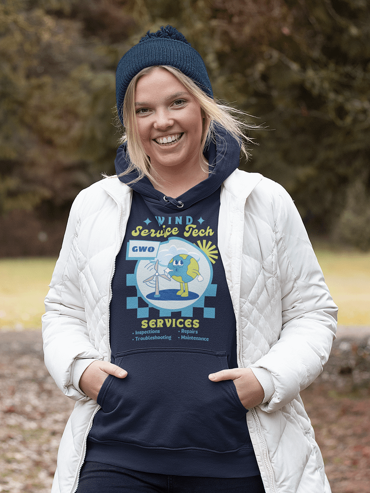 Retro Wind Services Hoodie product image (1)