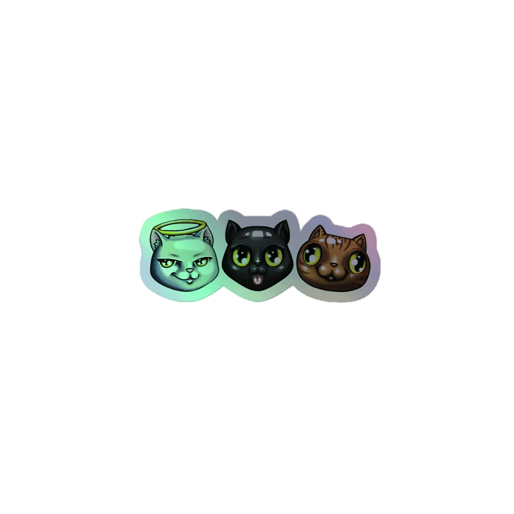Sticker Cats - Holo product image (1)
