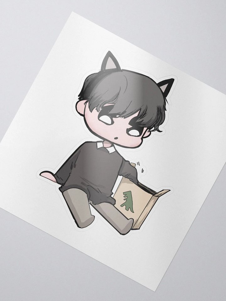 CATBOYISSAC CHIBI STICKER product image (2)