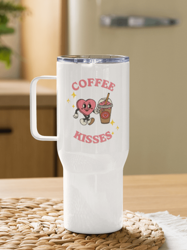Coffee & Kisses Travel Mug product image (2)
