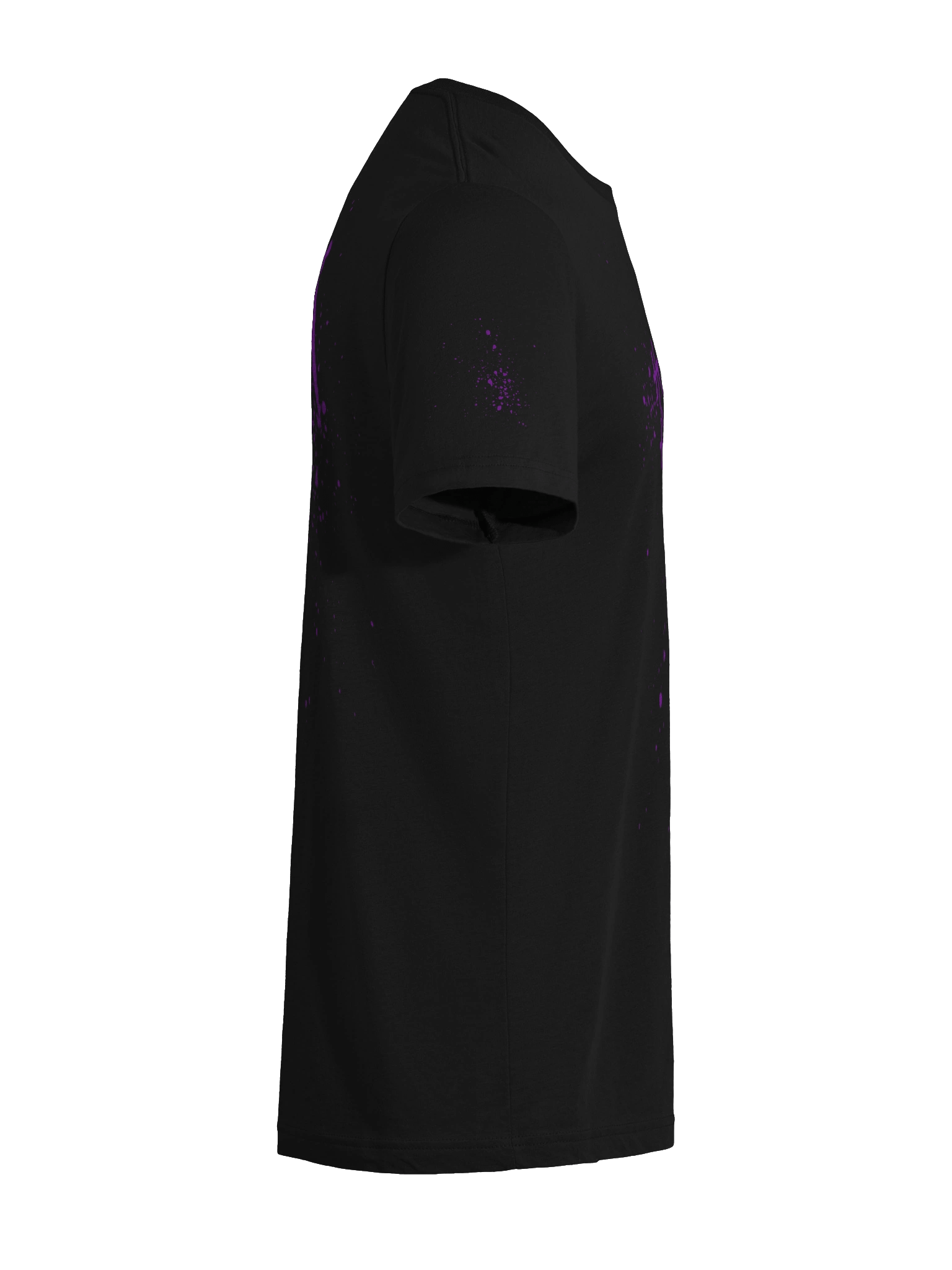 HOOPER HOWSE BLACK TEE - PURP SPLATTER product image (12)