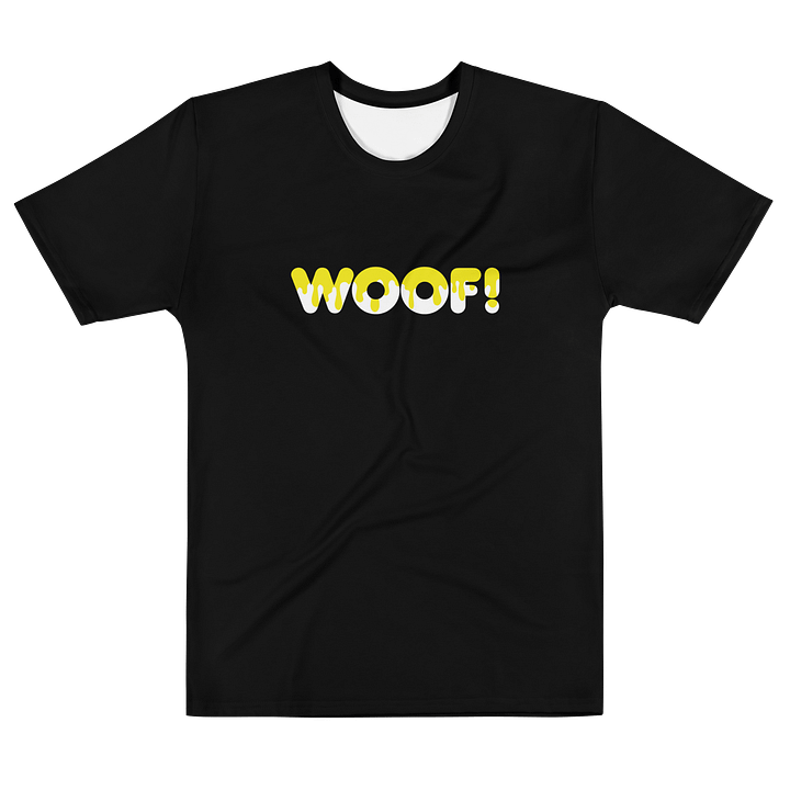Speak Shirt - WOOF! - Yellow Drip product image (1)